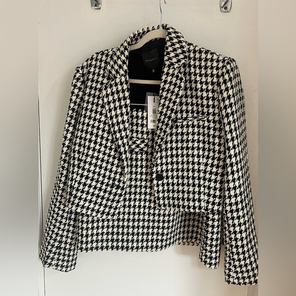 Dynamite houndstooth tweed set